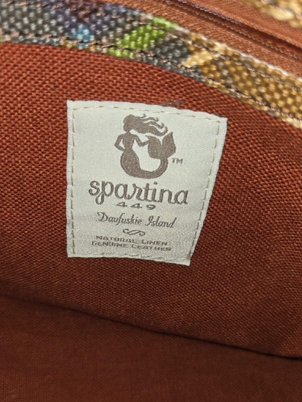 Spartina 449 Plaid Gracie Floral Shoulder Bag in Brown, Green, Blue, Red - Picture 13 of 17